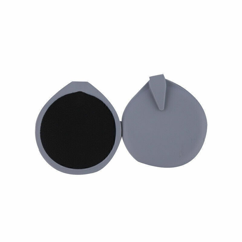 6.5 cm Round Rubber Reusable Replacement Electrode Pads For Microcurrent Unit