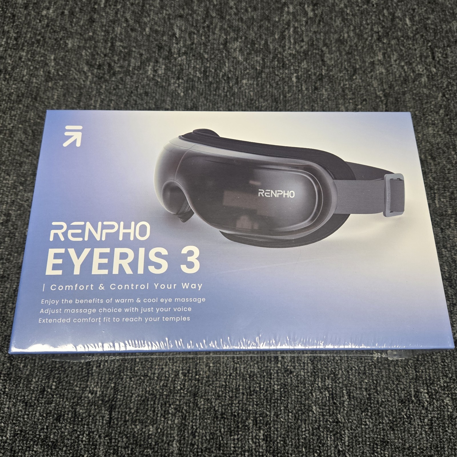 RENPHO Eyeris 3 Eye Massager Voice Control Heat Cooling Relaxation NEW
