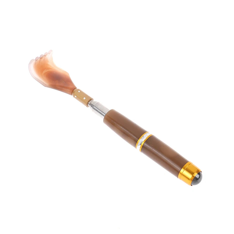 1 Pc Extendable Magnetic Ball Hackle Back Scratcher With Magnet Telescopic