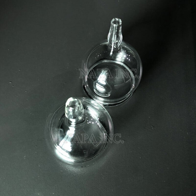 5cm Glass Vacuum Suction Cupping Cups For Vacuum Therapy Spray Beauty Machine