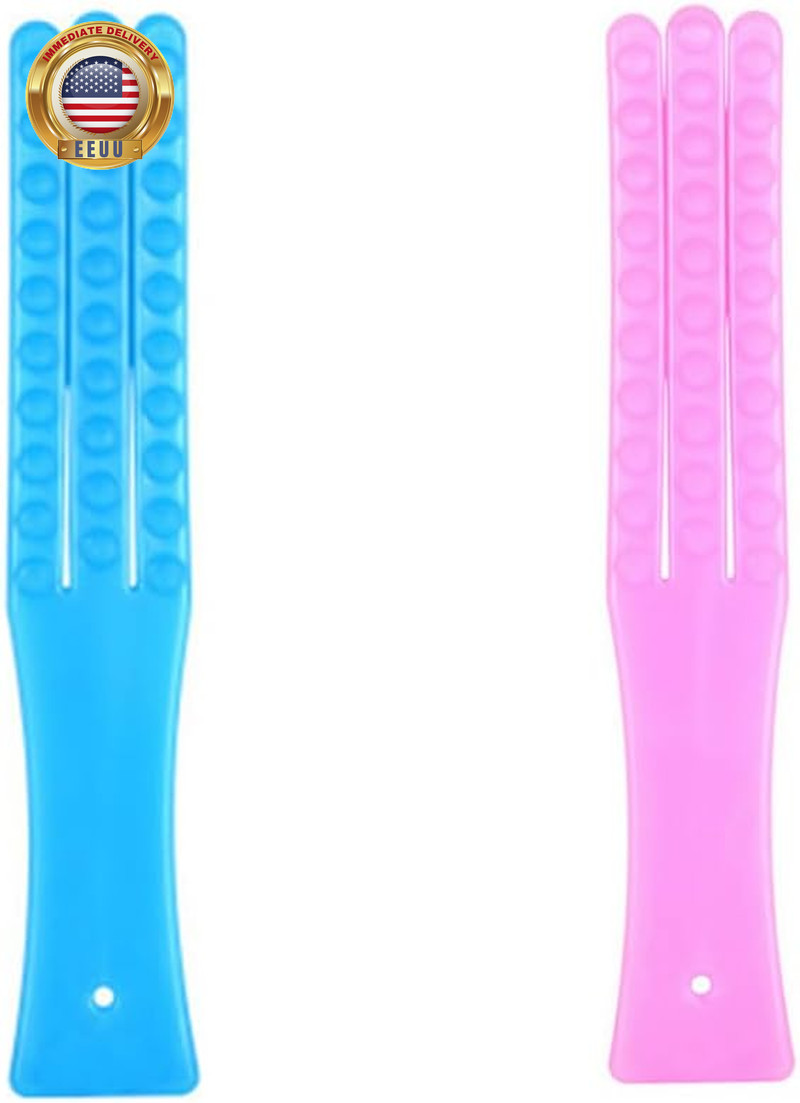 2 Pack Paida Lajin Paddle Meridian Massage Slap Manual Hammer Massager Body Mass
