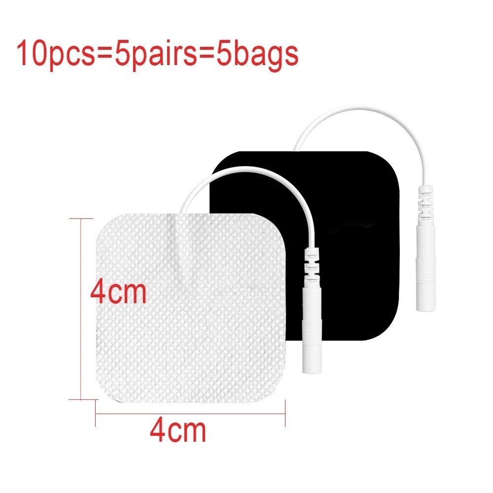 10/20PCS TENS EMS Electrode Pads Replacement Gel Pads Muscle Massager Patches