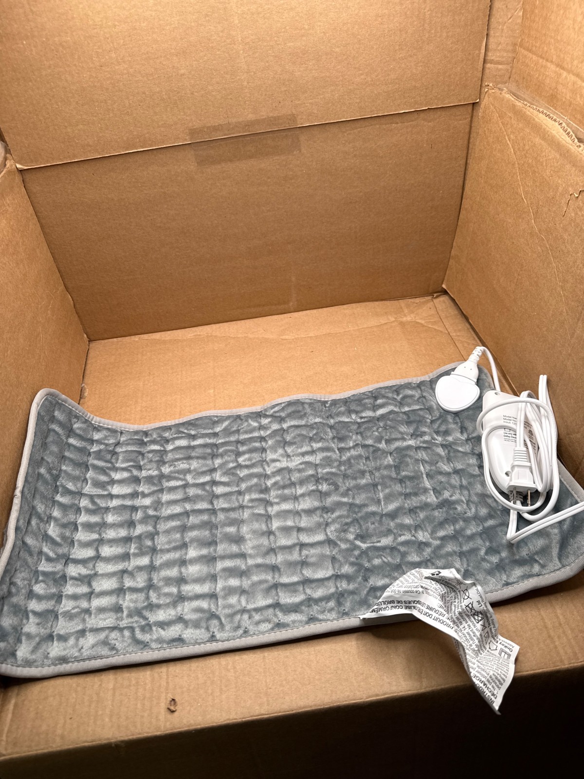 Watch Electric Heating Pad! Soft Flannel 12×24″