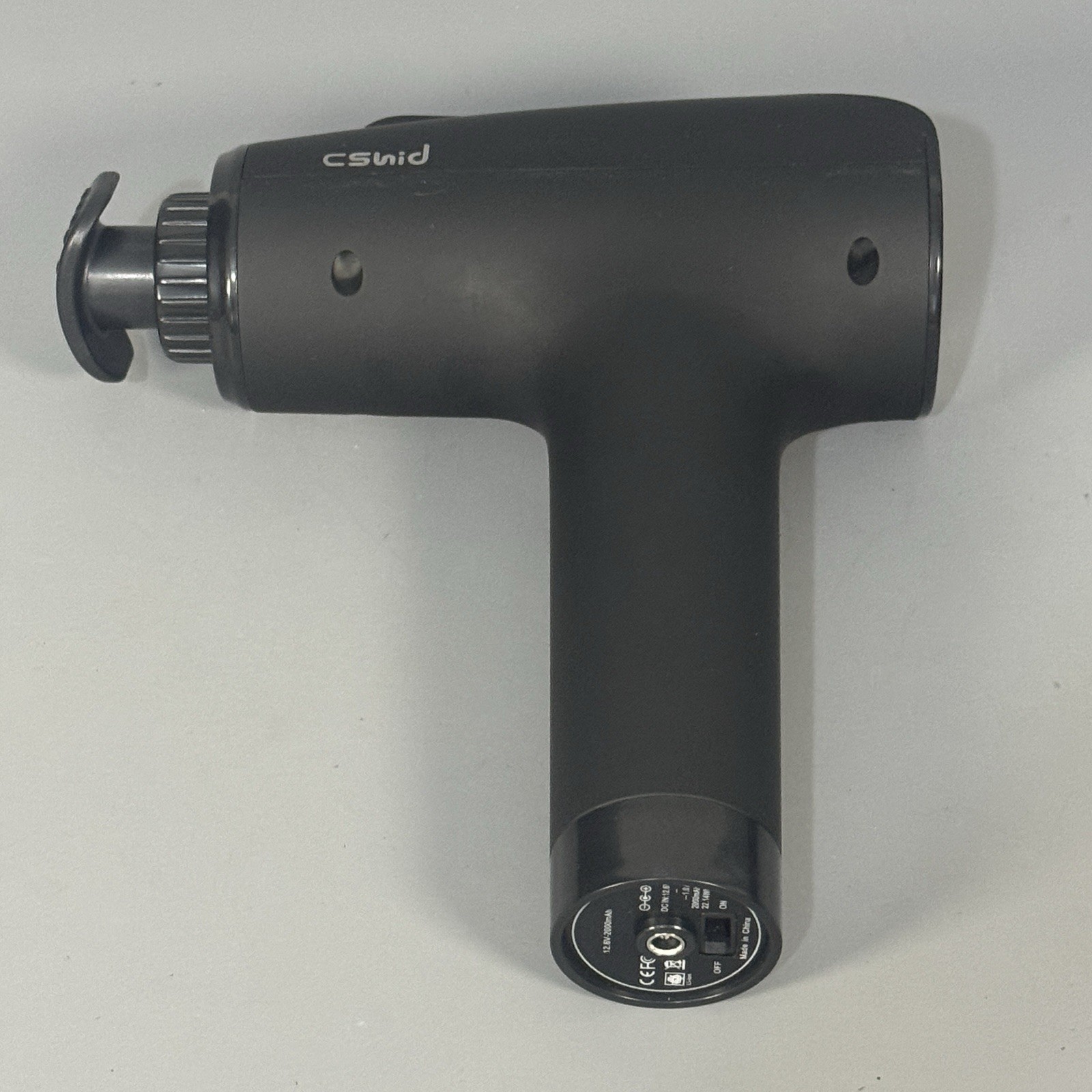 Cshidworld Massager Gun With Case Deep Tissue Percussion Rechargeable Tested