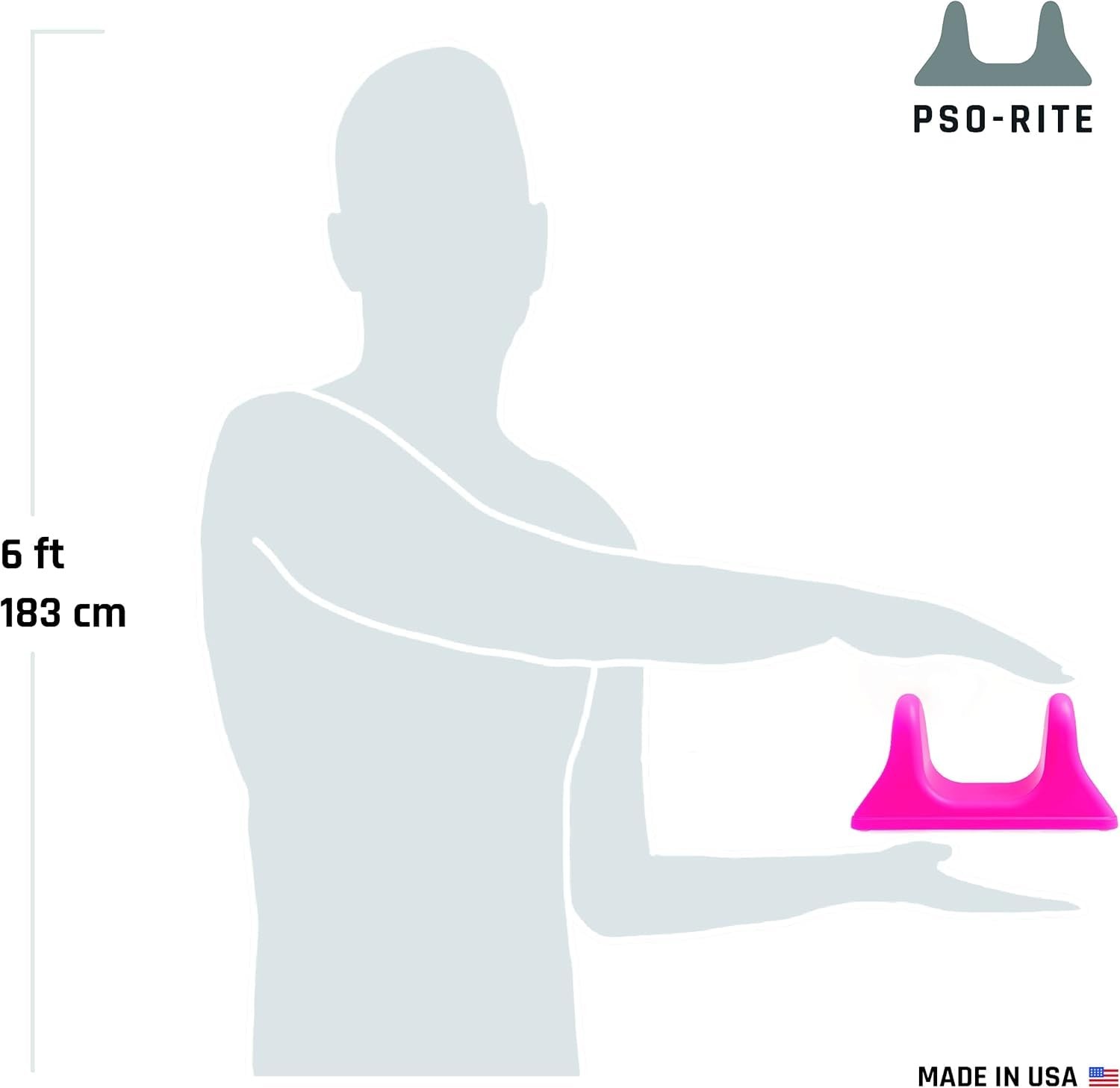 PSO-RITE Psoas Muscle Release Tool – Made in 1 Count (Pack of 1), Night Black