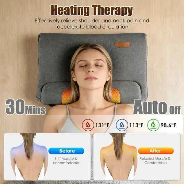 Ergonomic Memory Foam Contour Pillow – Support & Relaxation Cushion