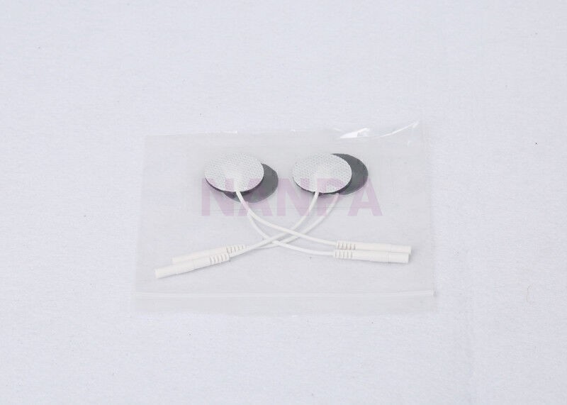 50 Pairs Round Replacement Microcurrent Electrodes For Body Toning Body Slimming