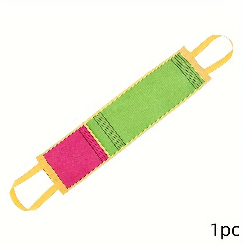 1pc Random Color Back Scratcher Towel, Powerful Dust and Mud Remover for Men and