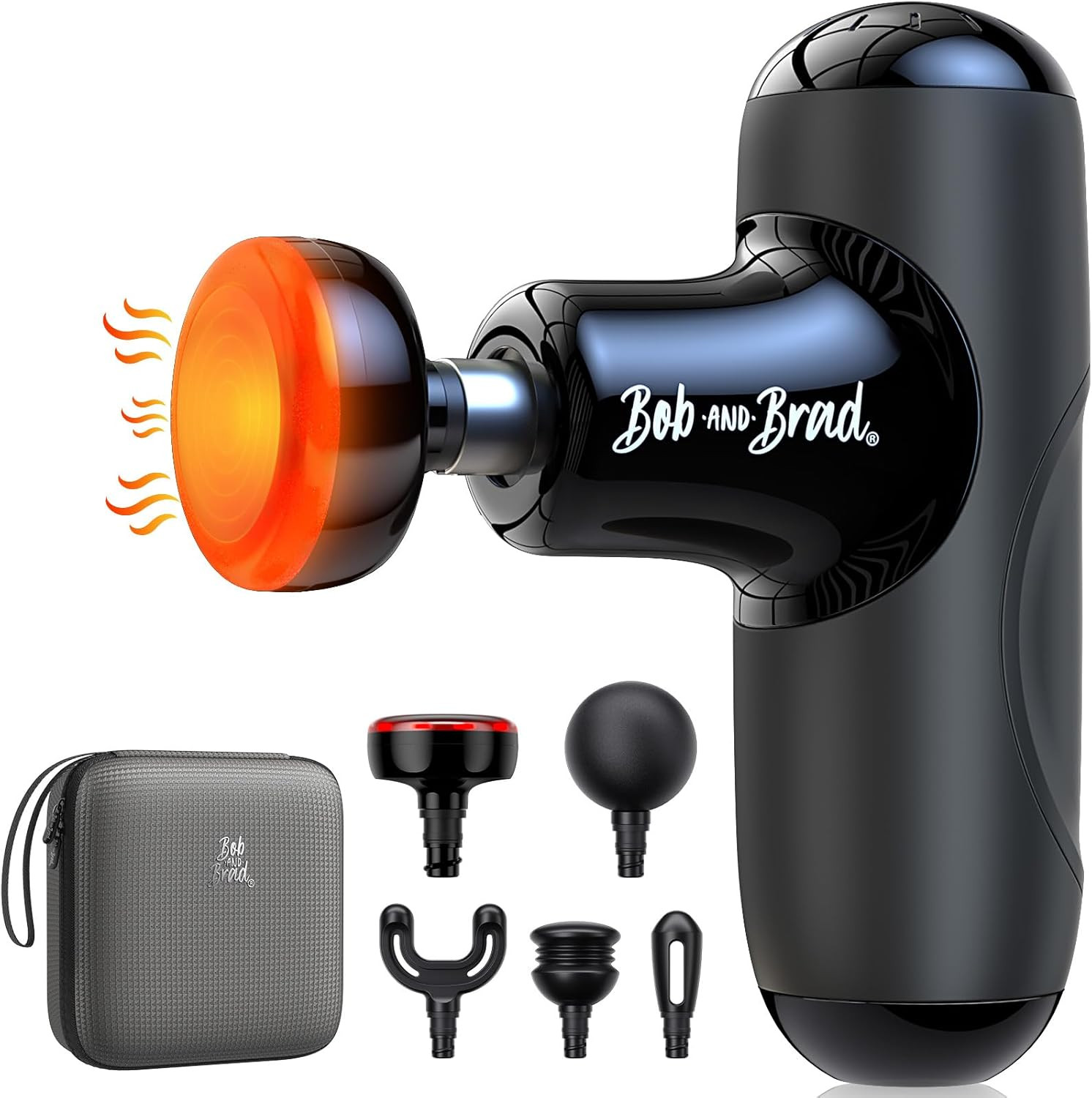 Q2 Plus Mini Massage Gun with Heat Deep Tissue Portable Muscle Massager Gun
