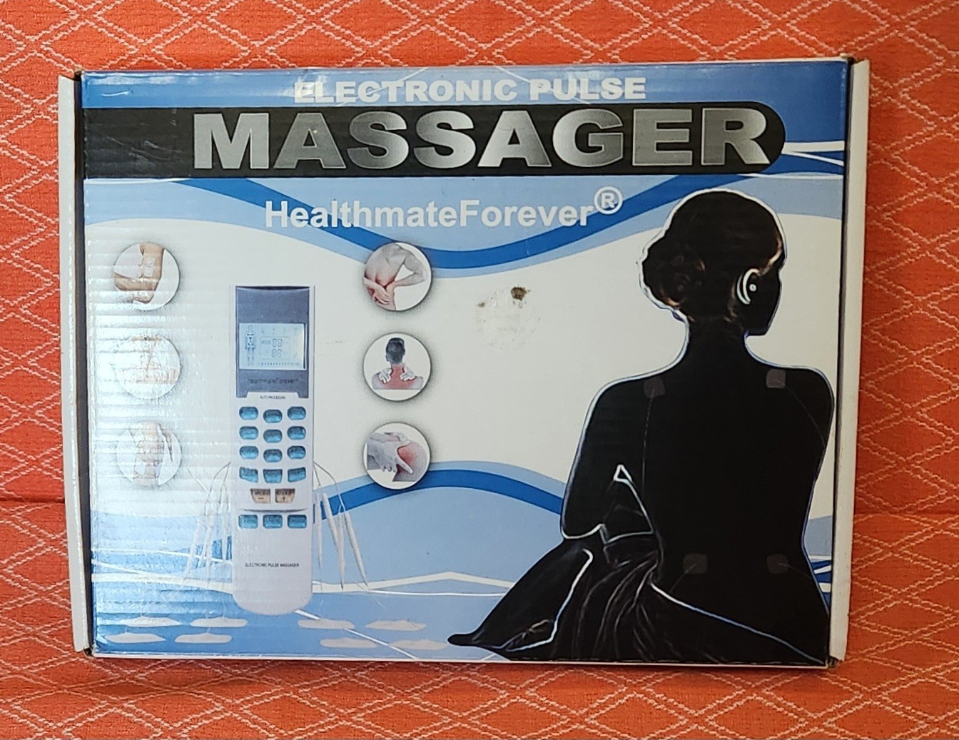 HealthMate Forever YK15AB TENS Unit Electronic Pulse EMS Muscle Stimulator