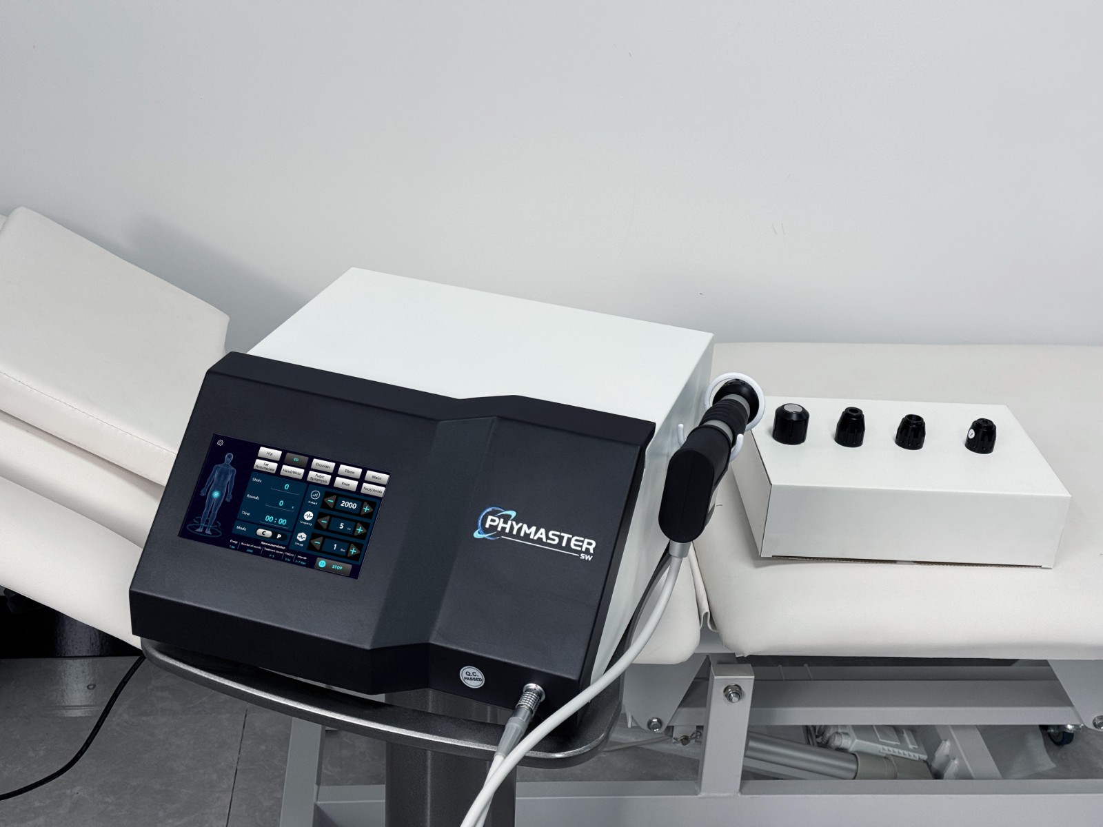 10 Bar Pneumatic Shockwave Therapy Machine Pain Relief Removal ED Treatment USA