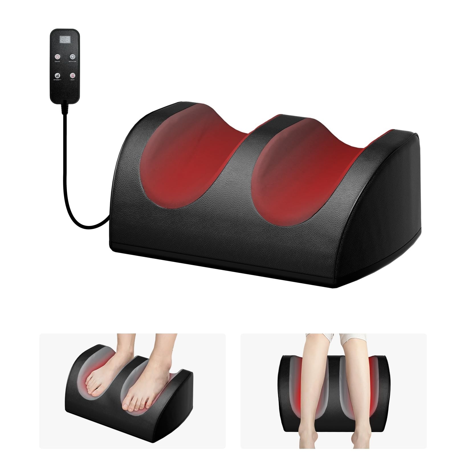 Electric Foot Massager with Heat & Remote Control – Soothing Foot Therapy Gift