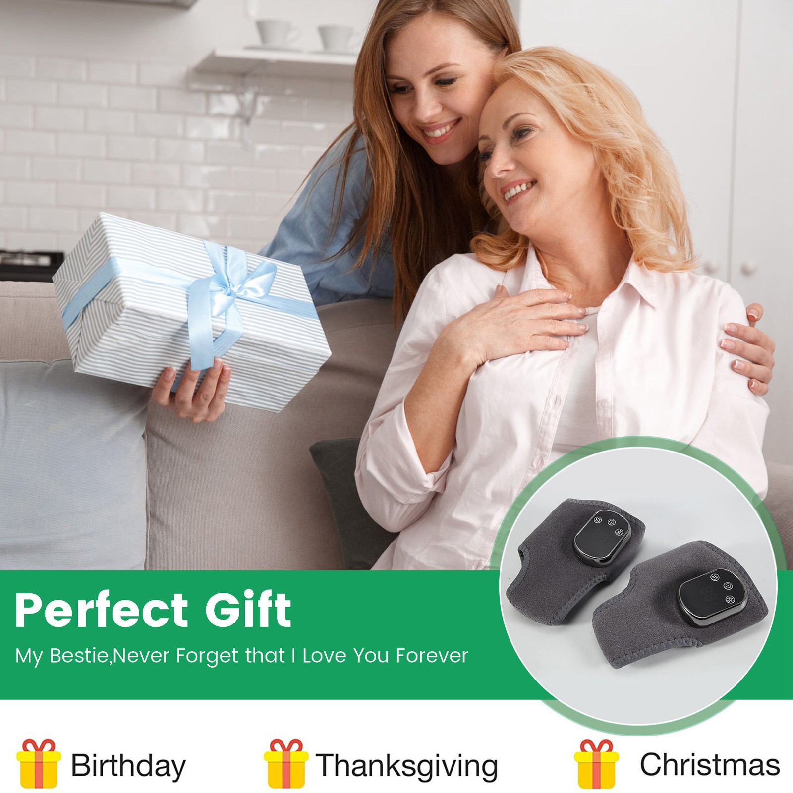 2025 Foot Massager, Triple Therapy for Pain Relief, & Rechargeable2243