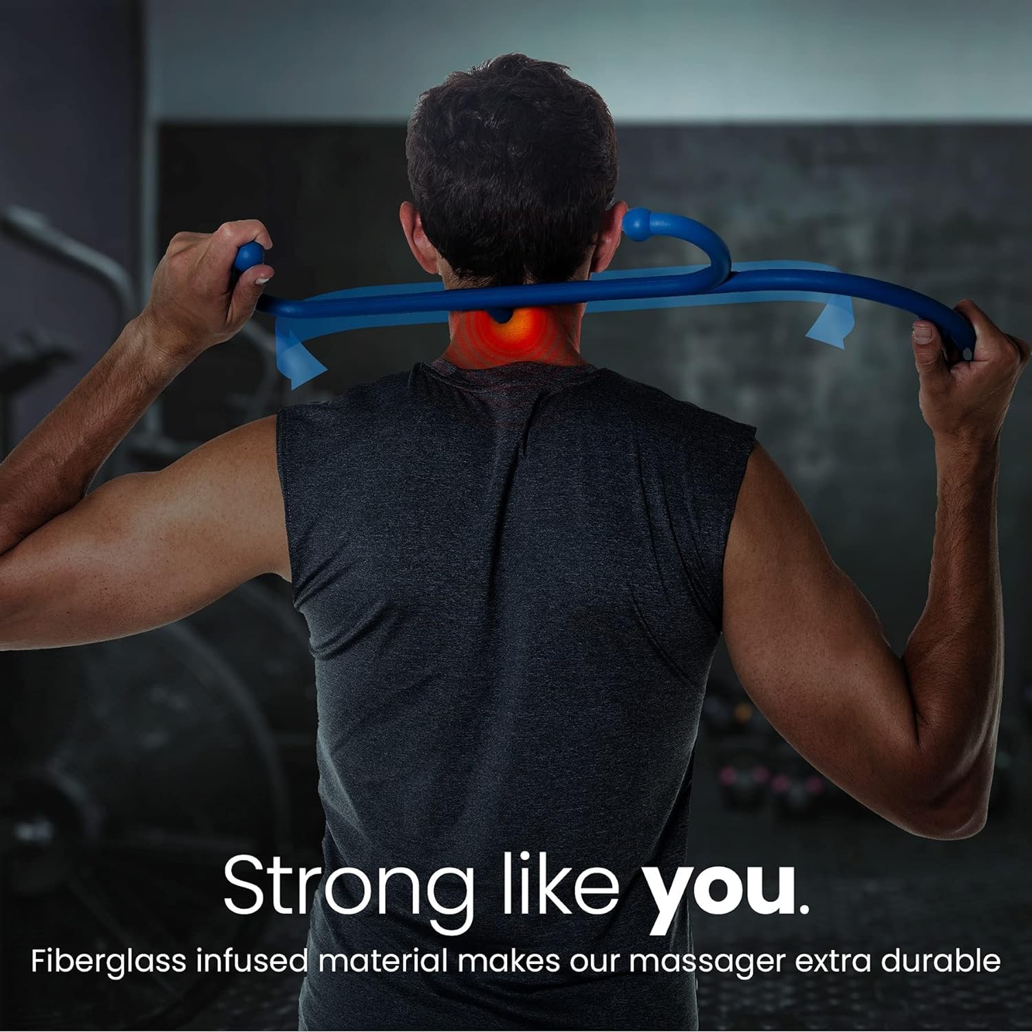 Anti-Stress Trigger Point Self Massager for Neck Shoulder & Back Pain Relief