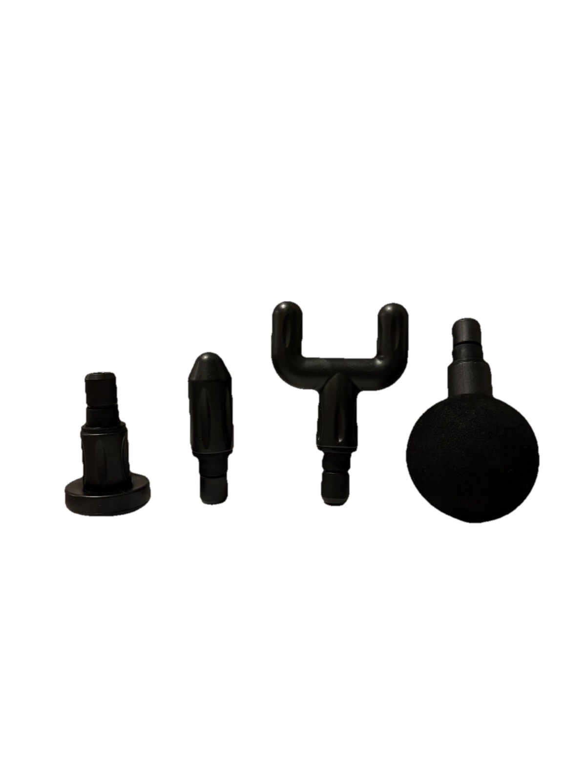 Cotsoco Handheld Cordless Percussion Massage Gun 4 Heads Black & Gold