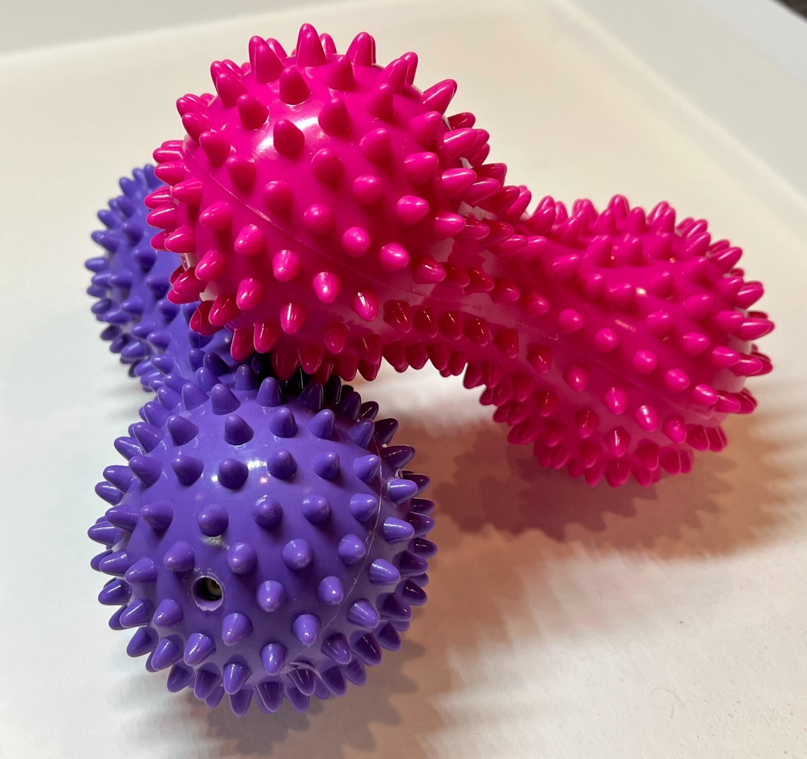 PVC Hard Spiky Peanut Massage Ball Trigger Point Deep Tissue Massaging Foot