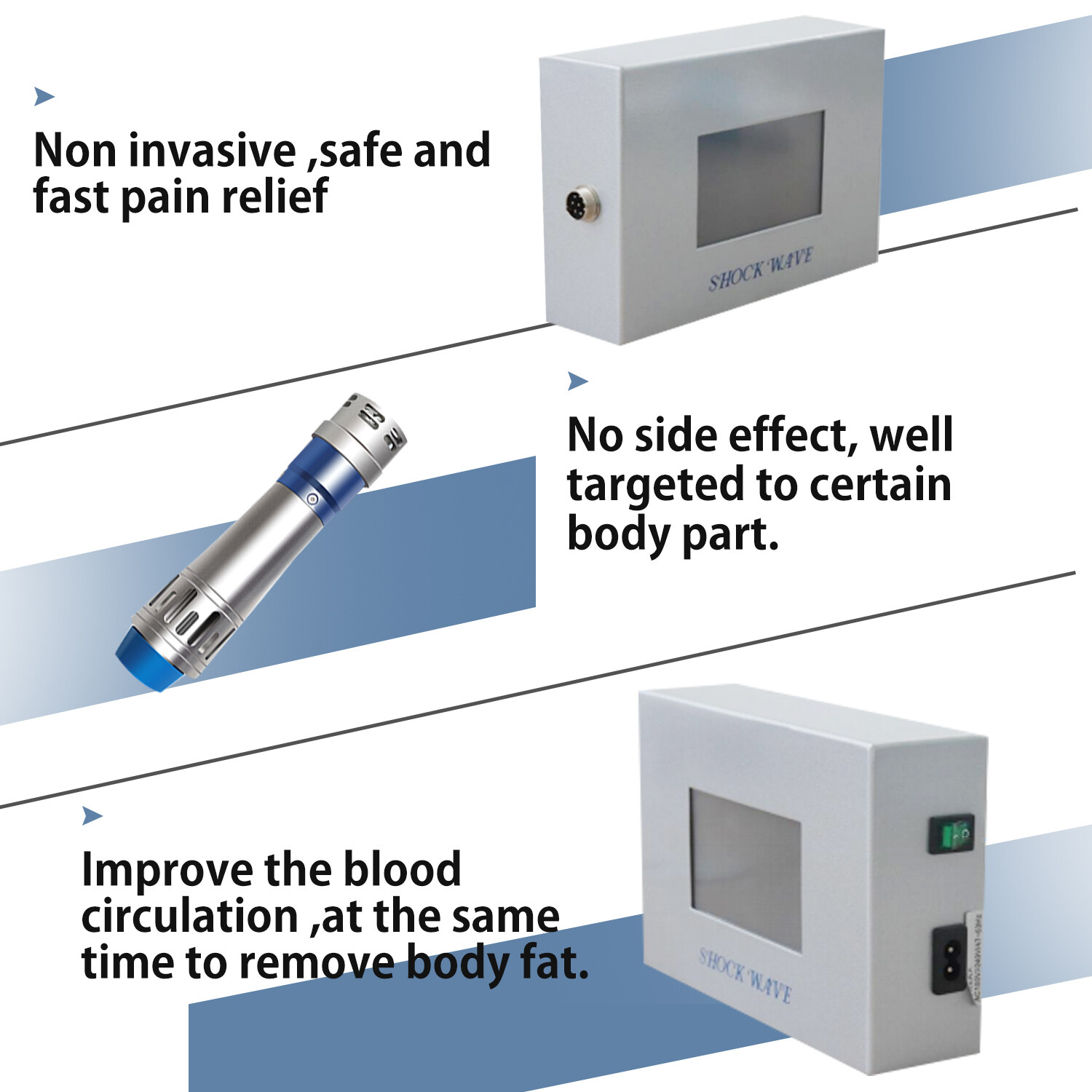 ED Shockwave Therapy Machine For ED Erectile Dysfunction Pain Relief Massager