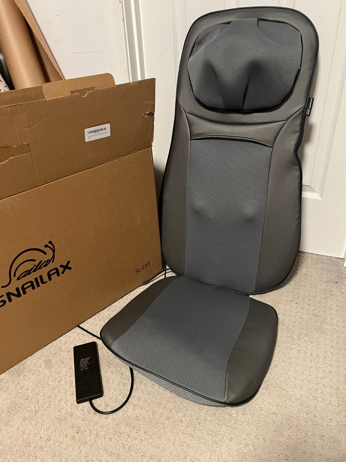 Snailax SL-233 Shiatsu Neck & Full Back Kneading Massager