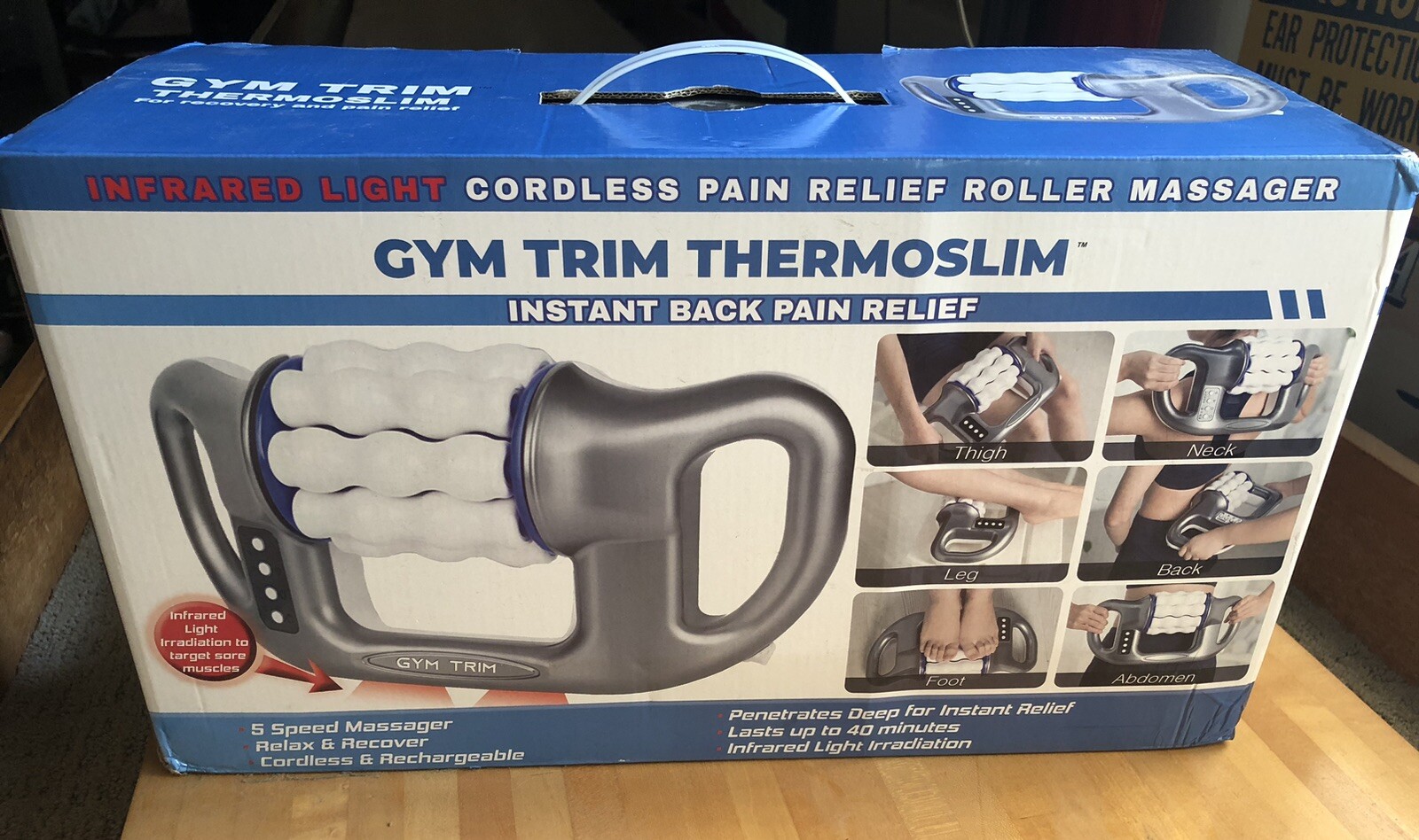 ThermoSlim Gym Trim Cordless Electric Body Massager
