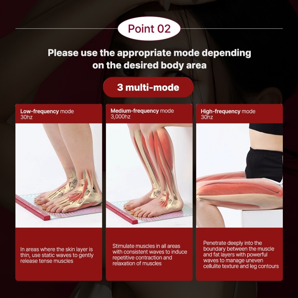 [BEAUND] Leg scene / Korea KC Certification / low, medium, and high-frequency