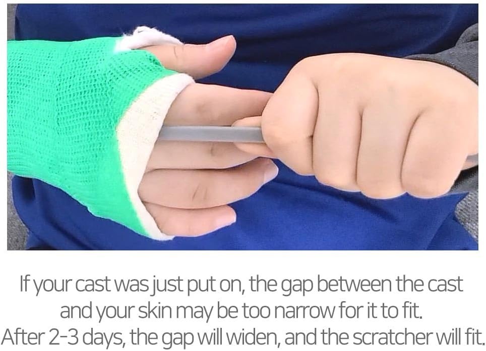 Cast Scratcher Cleaner 17in Itching Relief for Arms Legs