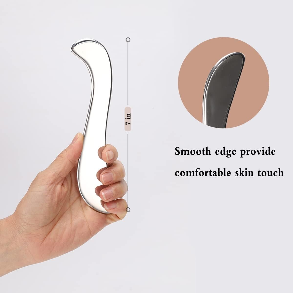 Stainless Steel Graston Tools-Guasha Scraping Massage Tool for Body Shaping New