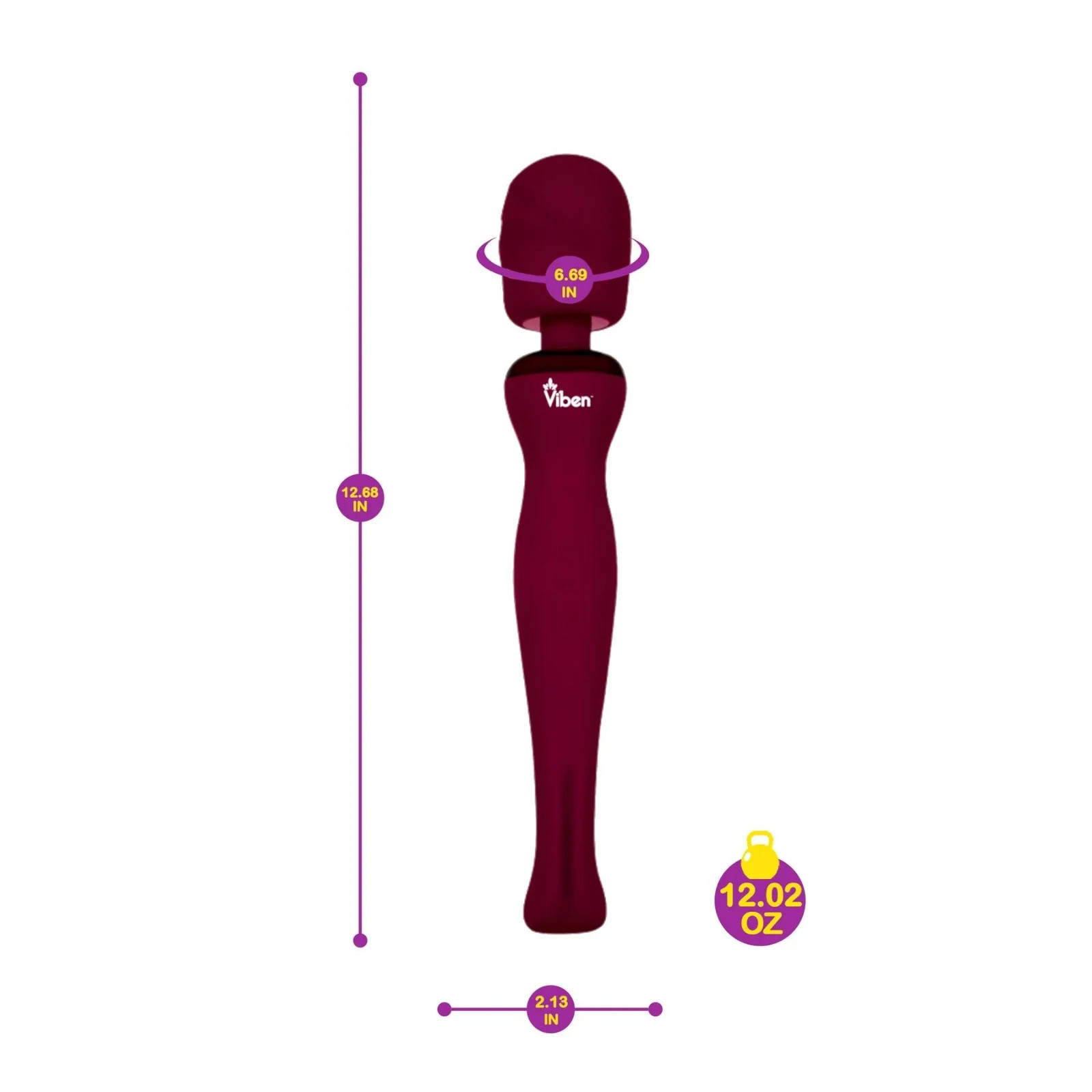 Sultry Rechargeable Wand Massager Women