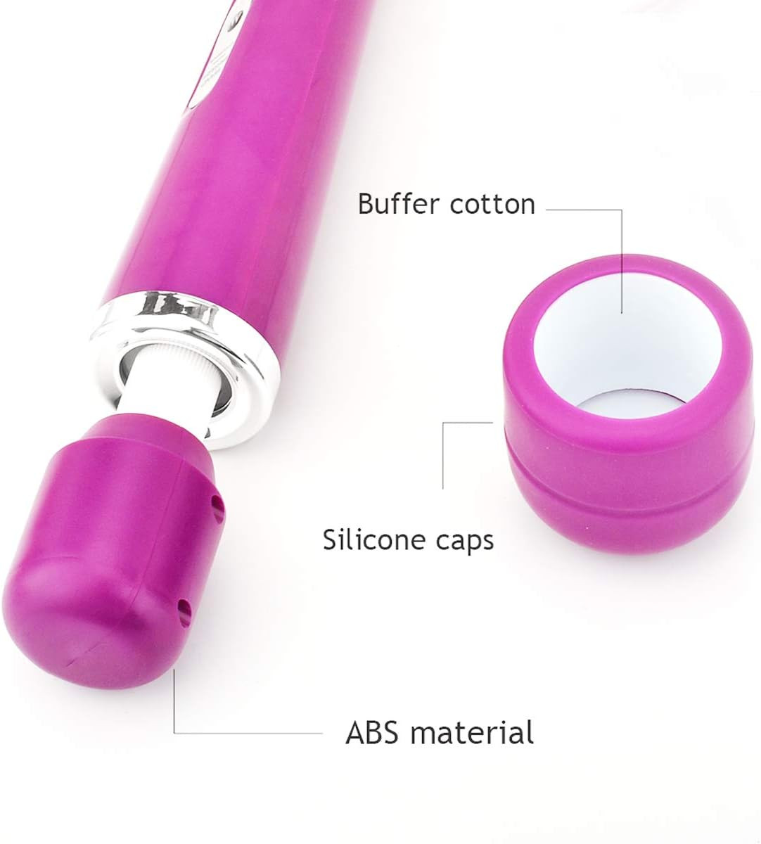 10 Speeds Wired Powerful Handheld Massager with Strong Vibrations, Personal Ther