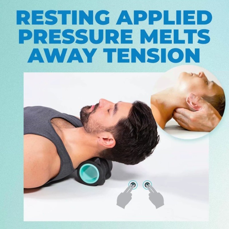 Neck Massager Trigger Point Pressure Tool Cervical Relaxer Spine Support