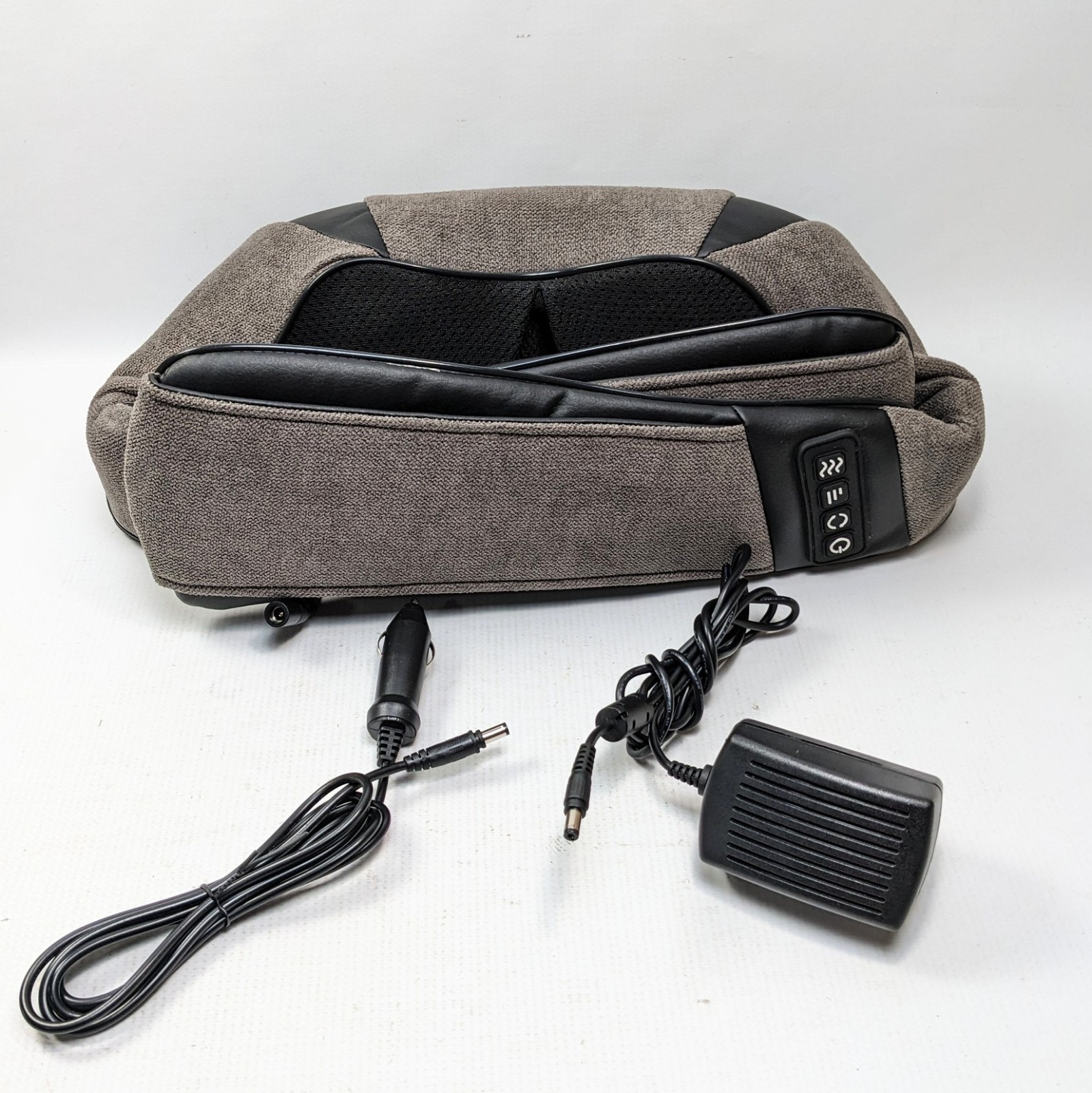 Boriwat Back and Neck Massager with Heat Electric Deep Tissue Kneading Massage