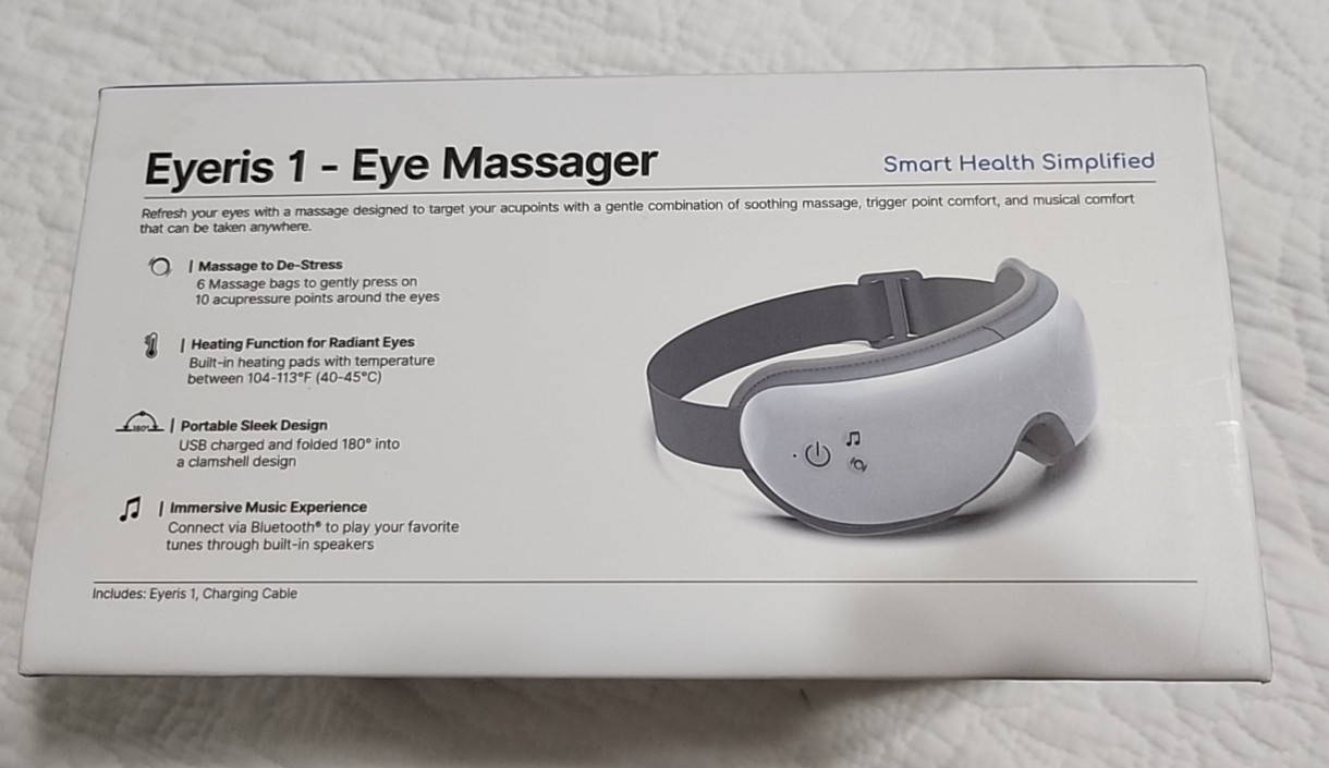 RENPHO RF-EM001 Electric Eye Massager – White
