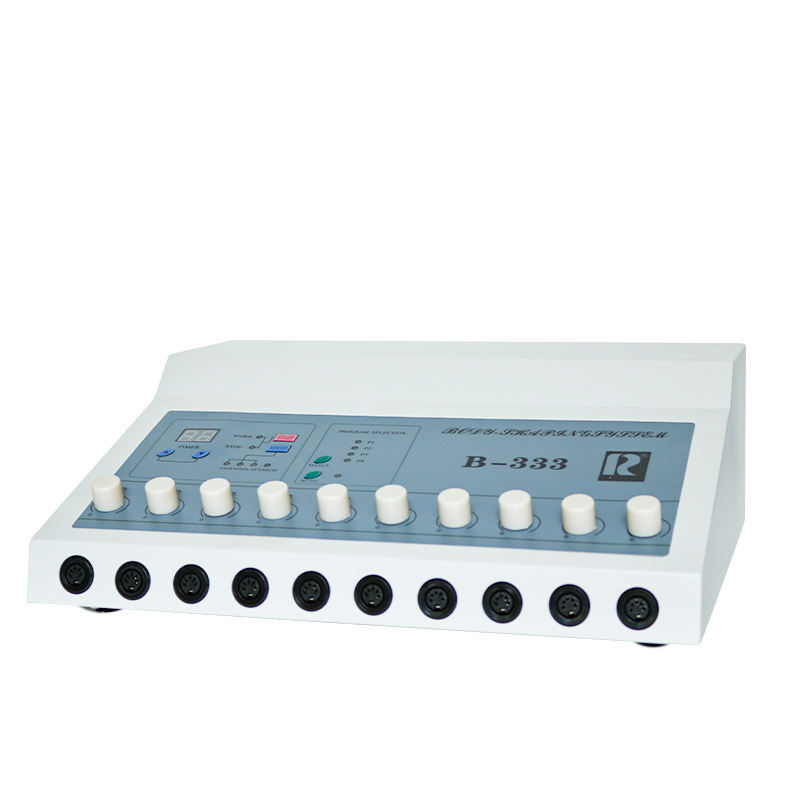 14Pads Electro Muscle Build Stimulator Body Slimming Machine Weight Loss Massage