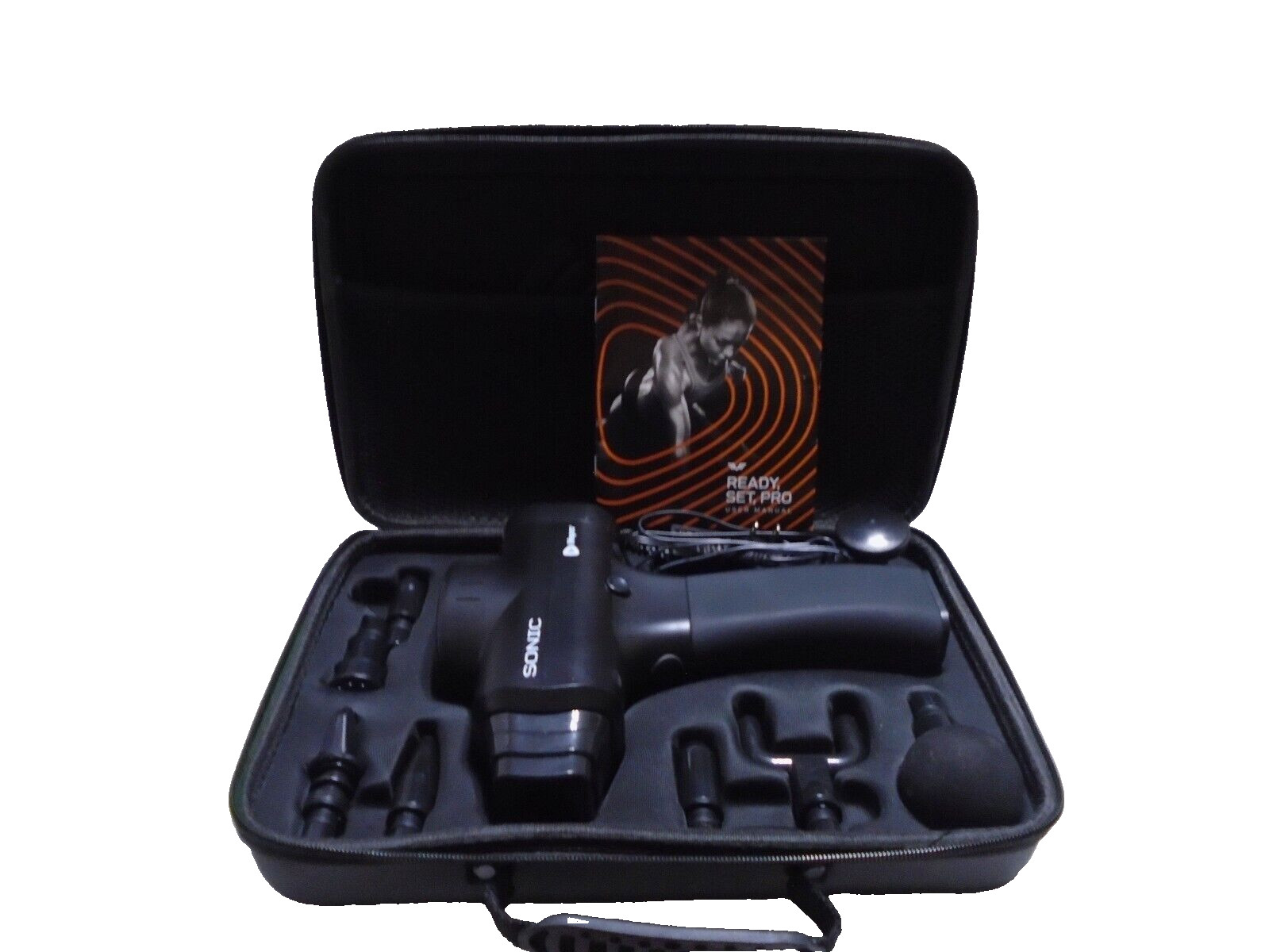 Sonic Handheld Percussion Massage Gun – Deep Tissue Massager for Sore Muscle …