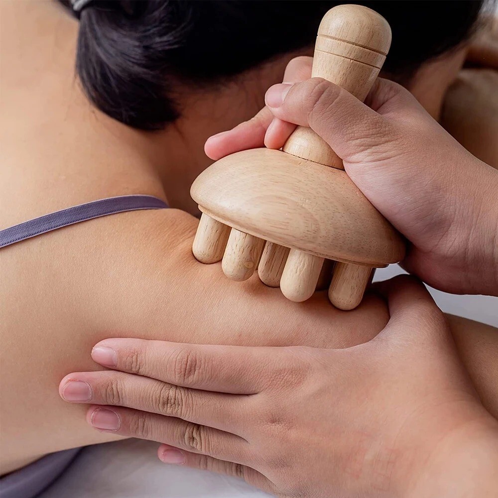 Wood Therapy Massage Tools for Body Shaping,anti Cellulite Lymphatic Drainage