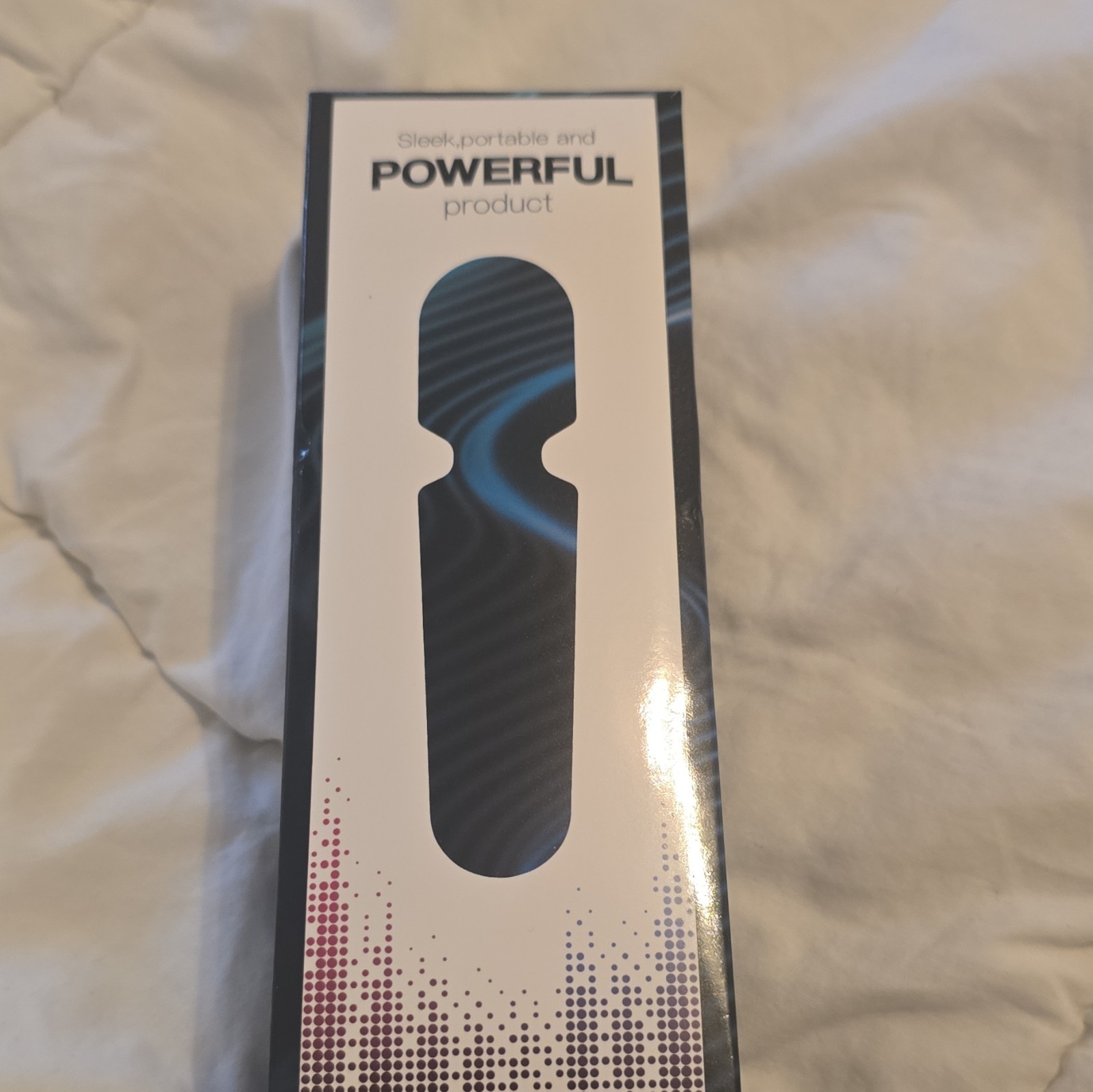 Yevior Handheld Total Body Massager Cordless Black 10 Pulse Settings
