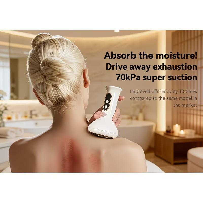 💆 Cupping Massager Electric Scraping Heat Vacuum Anti Cellulite & Fascia Tool