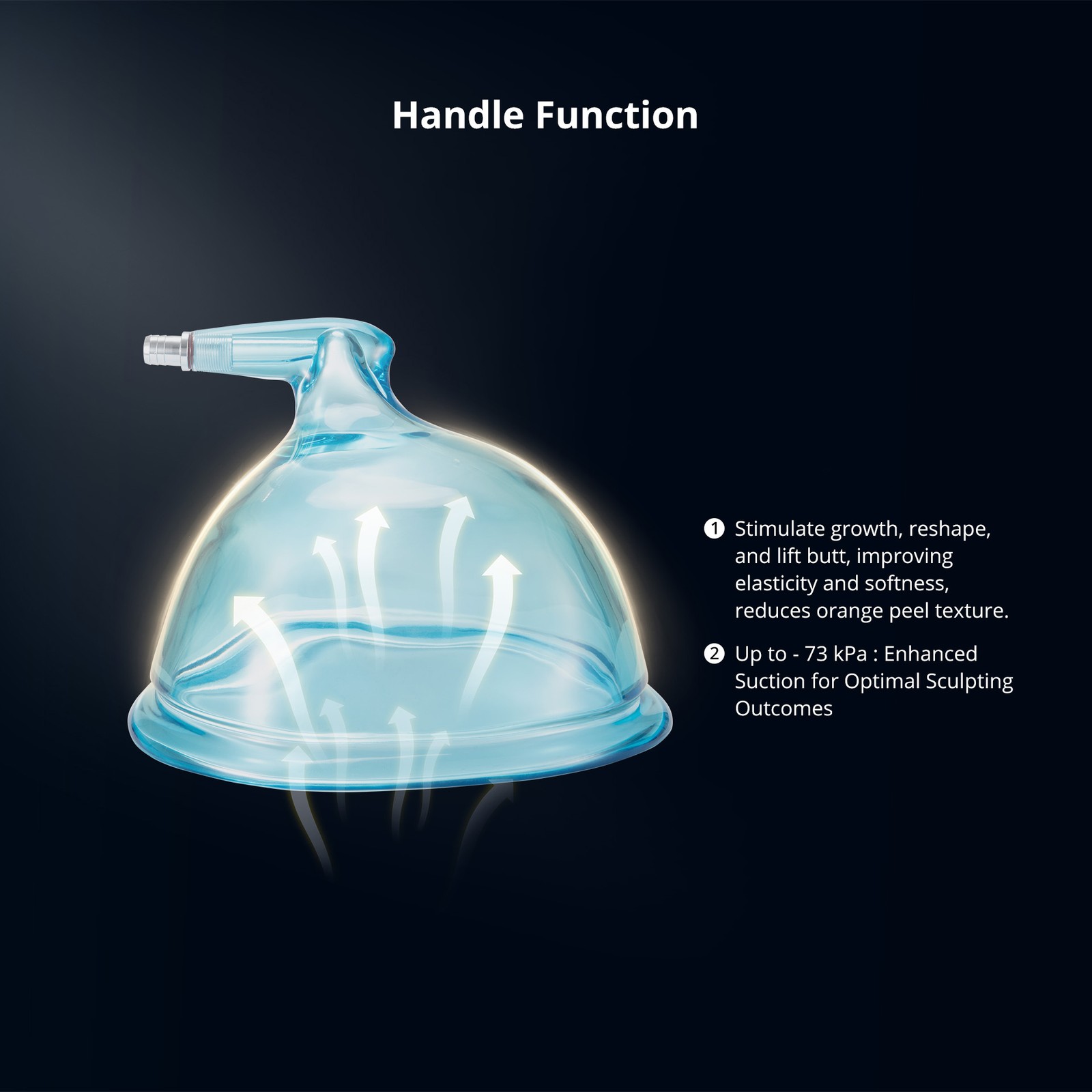 Vacuum Butt Enhancer Machine Strong Suction Touch Screen Body Sculpting USA