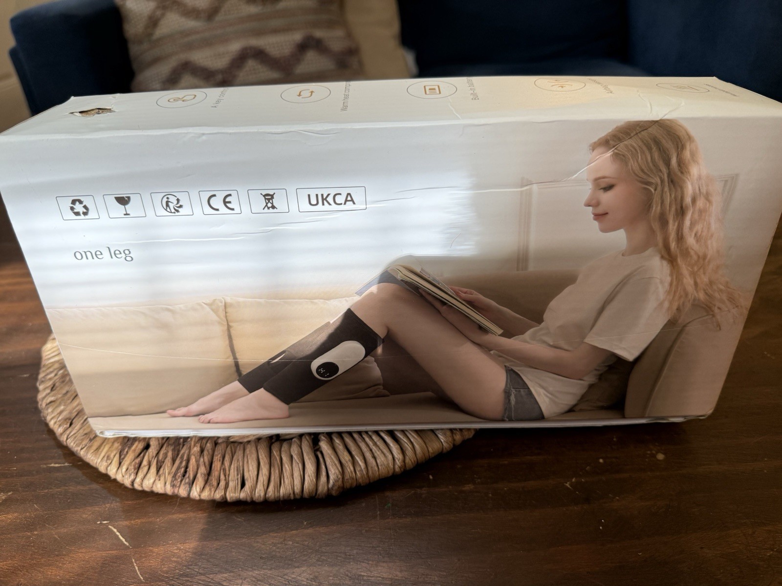 One Air Pressure Foot Massager – One Leg Only Included