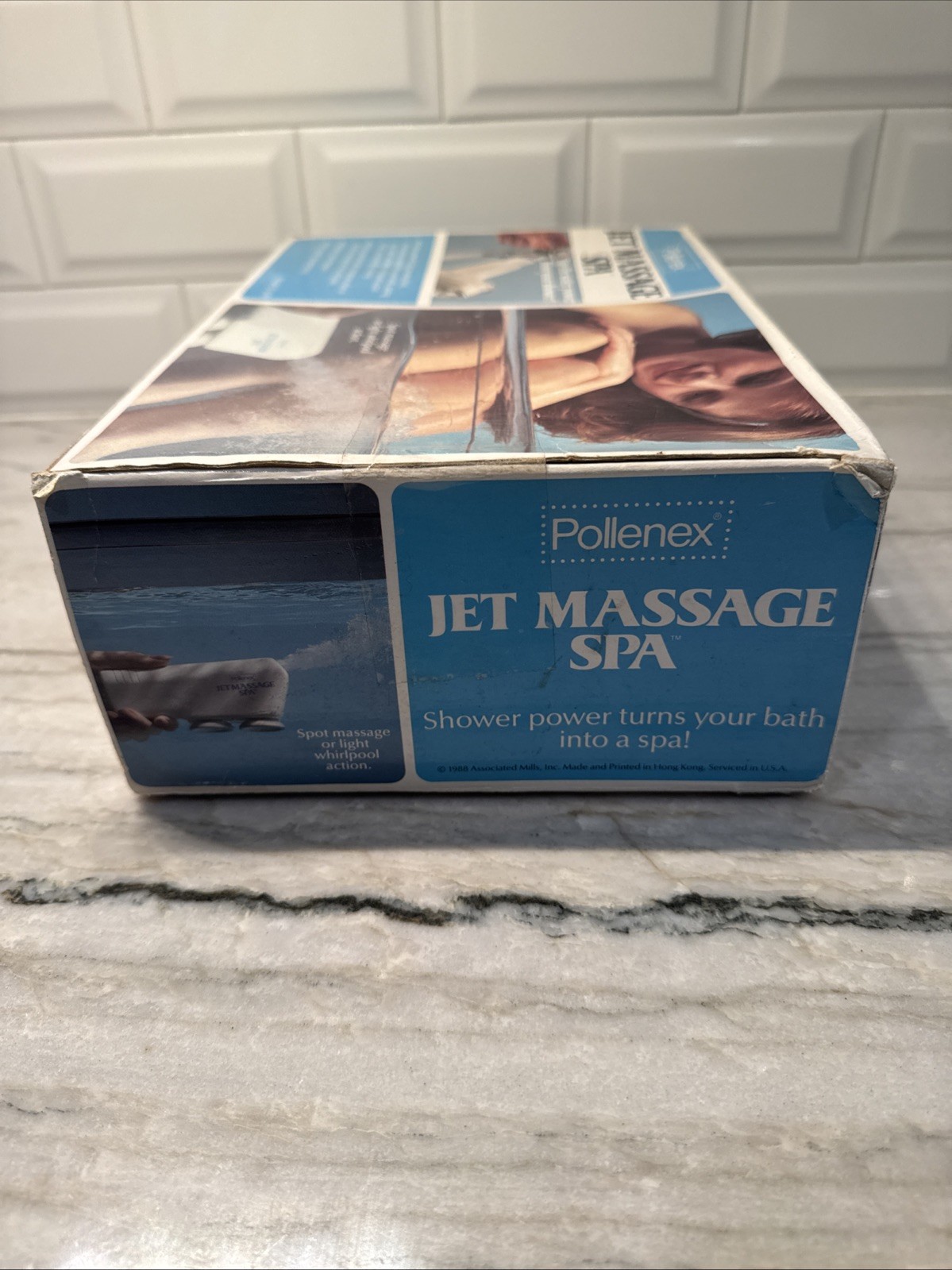 Pollenex JS-100 Bubble Jet Massage Spa Spot Massage Light for Whole Body Vtg