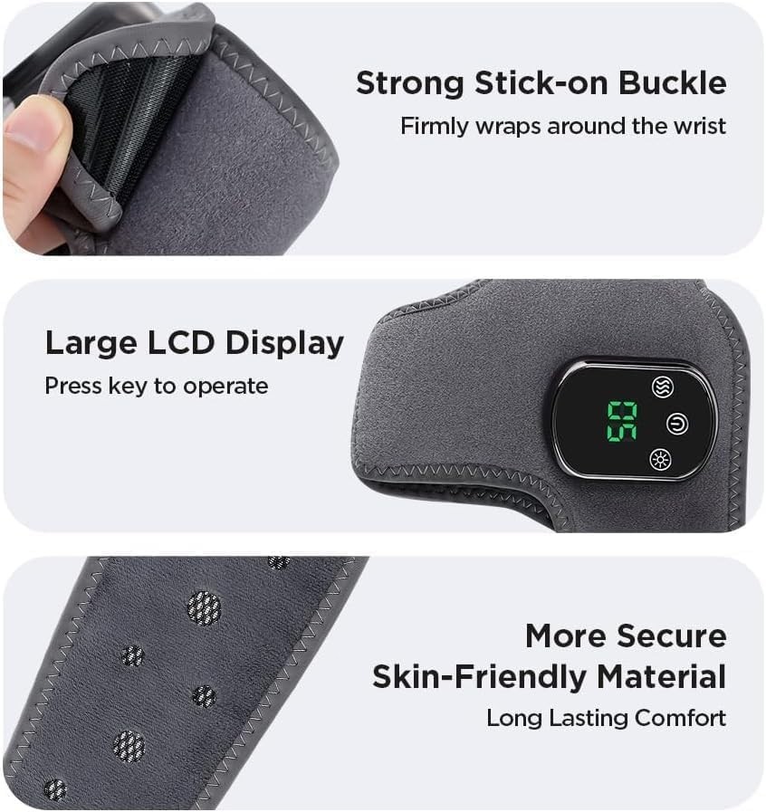 2-piece 3-in-1 Foot Warming Massager,Great for Sports and Indoor or Outdoor Foot