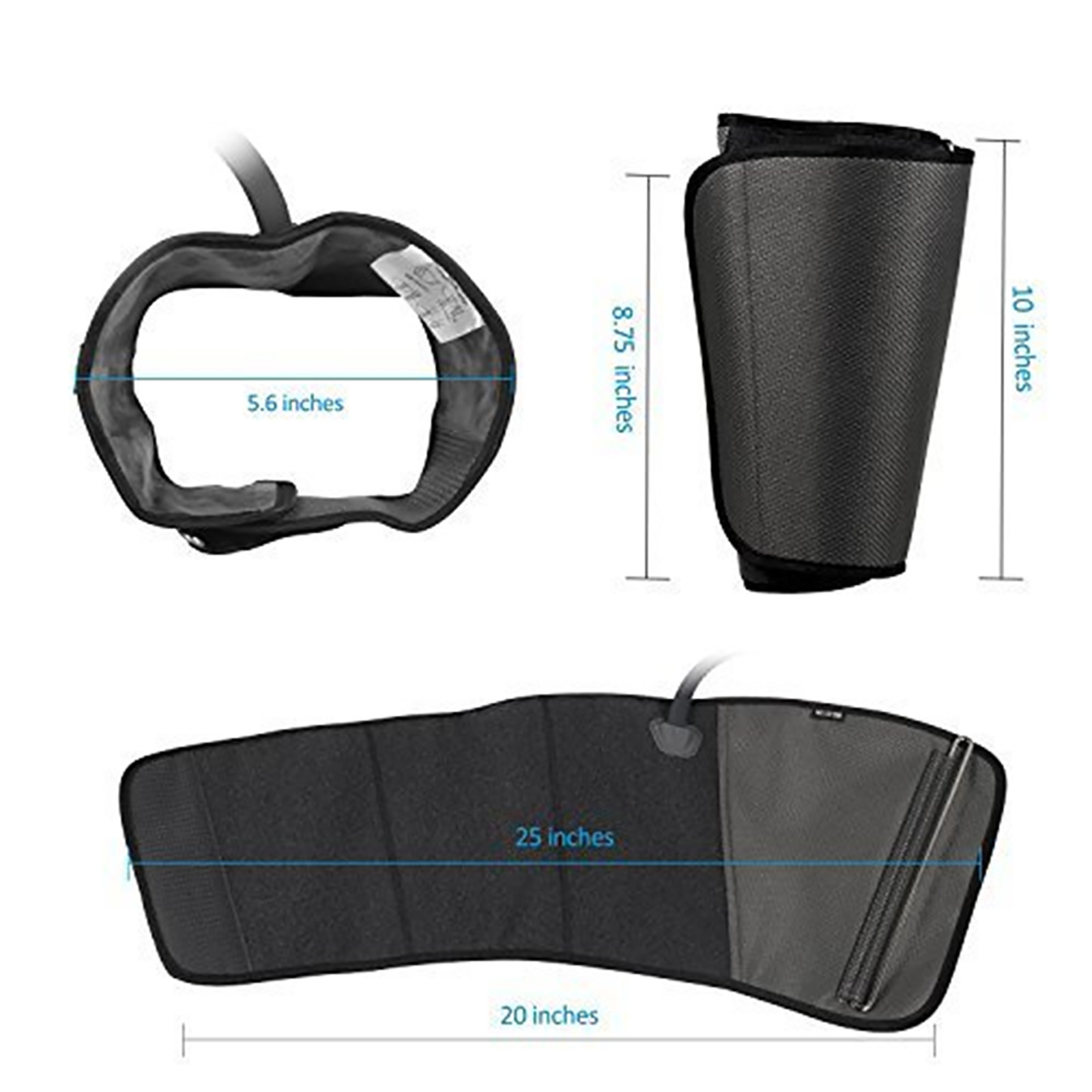 Cincom CM-010A Air Compression Leg Massager (New Open Box) FAST FREE SHIPPING.