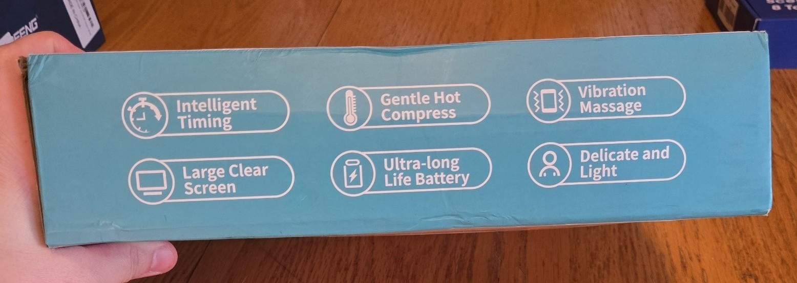 Cordless hands heating massaging pads gloves