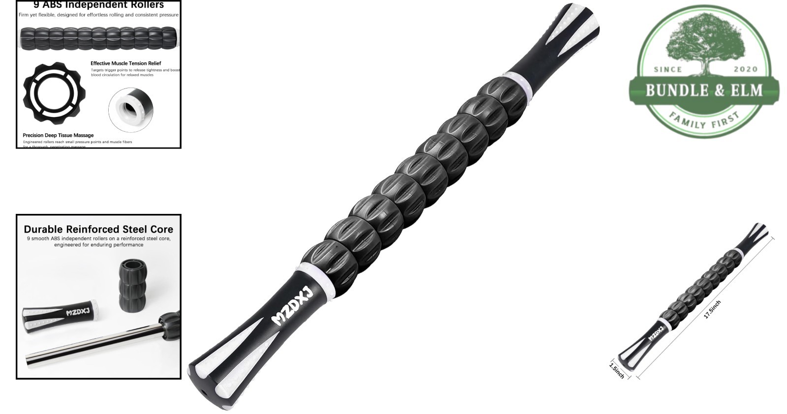 Professional Muscle Massage Roller – Deep Tissue Relief & Fascia Care Tool