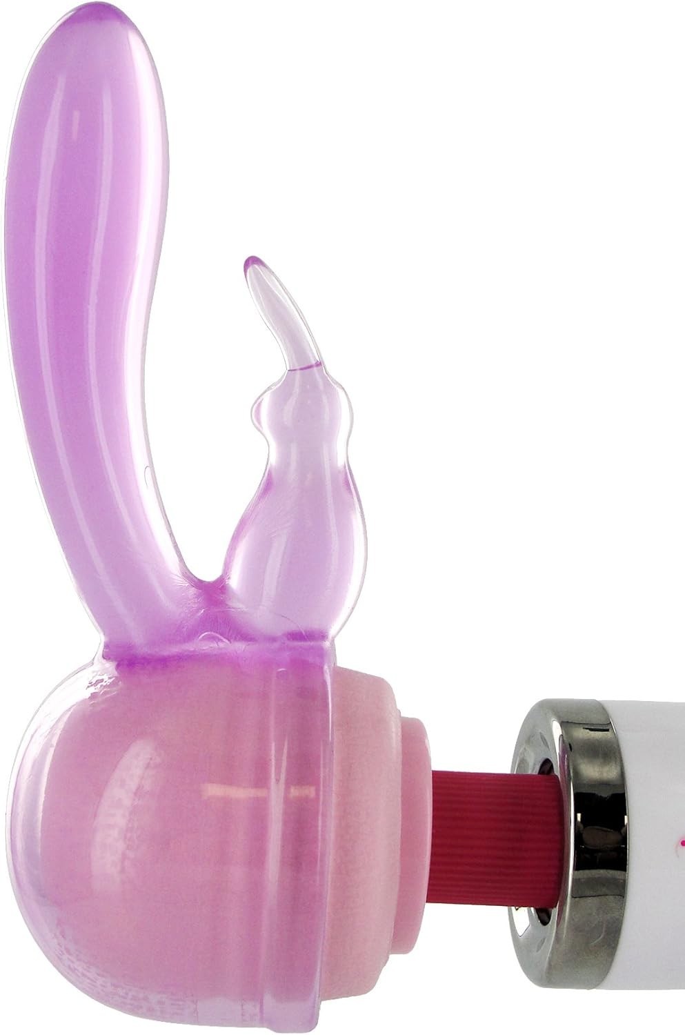 Compatible Rabbit Wand Attachment 5 Inch Insertable Length for Ultimate Pleasure