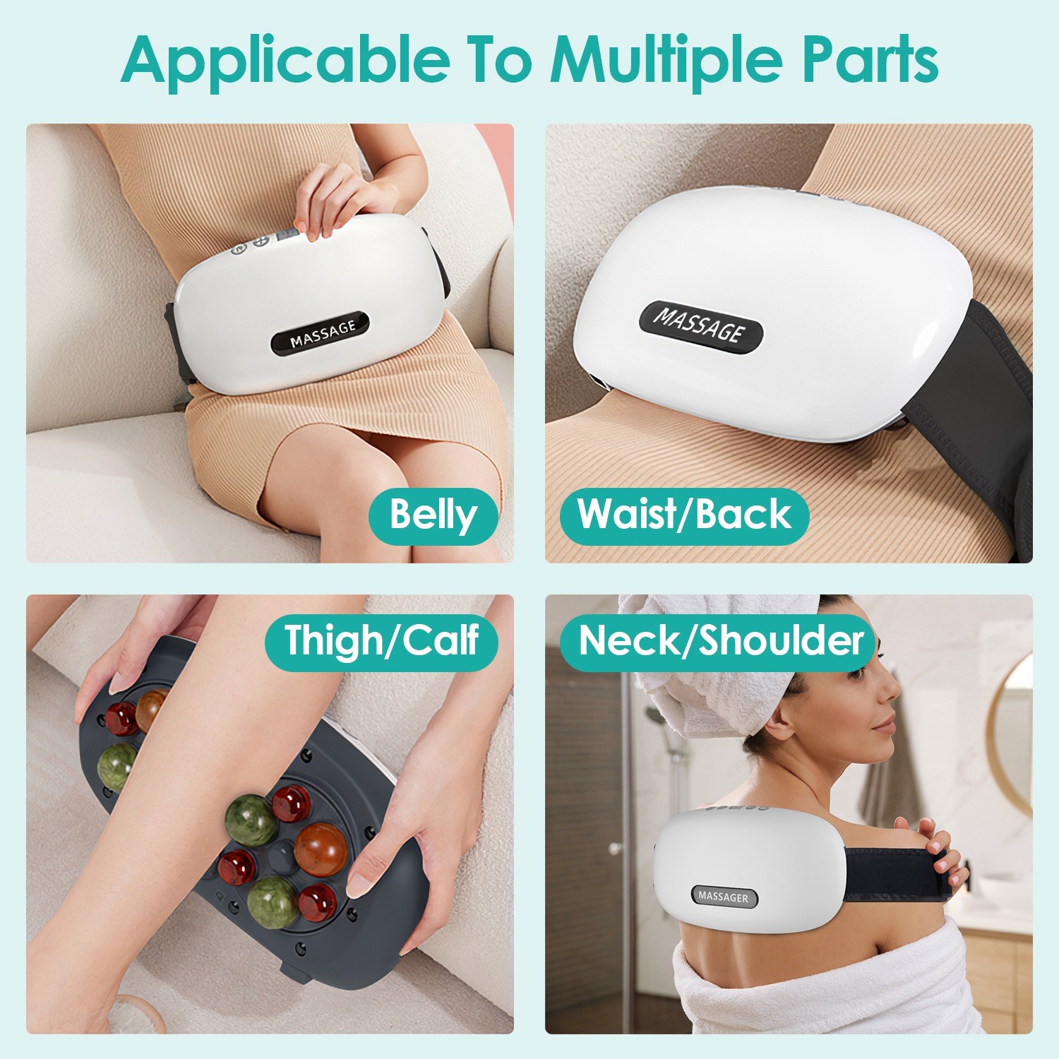 Professional Electric Tummy Massager Adjustable Abdominal Massager with 5 Modes