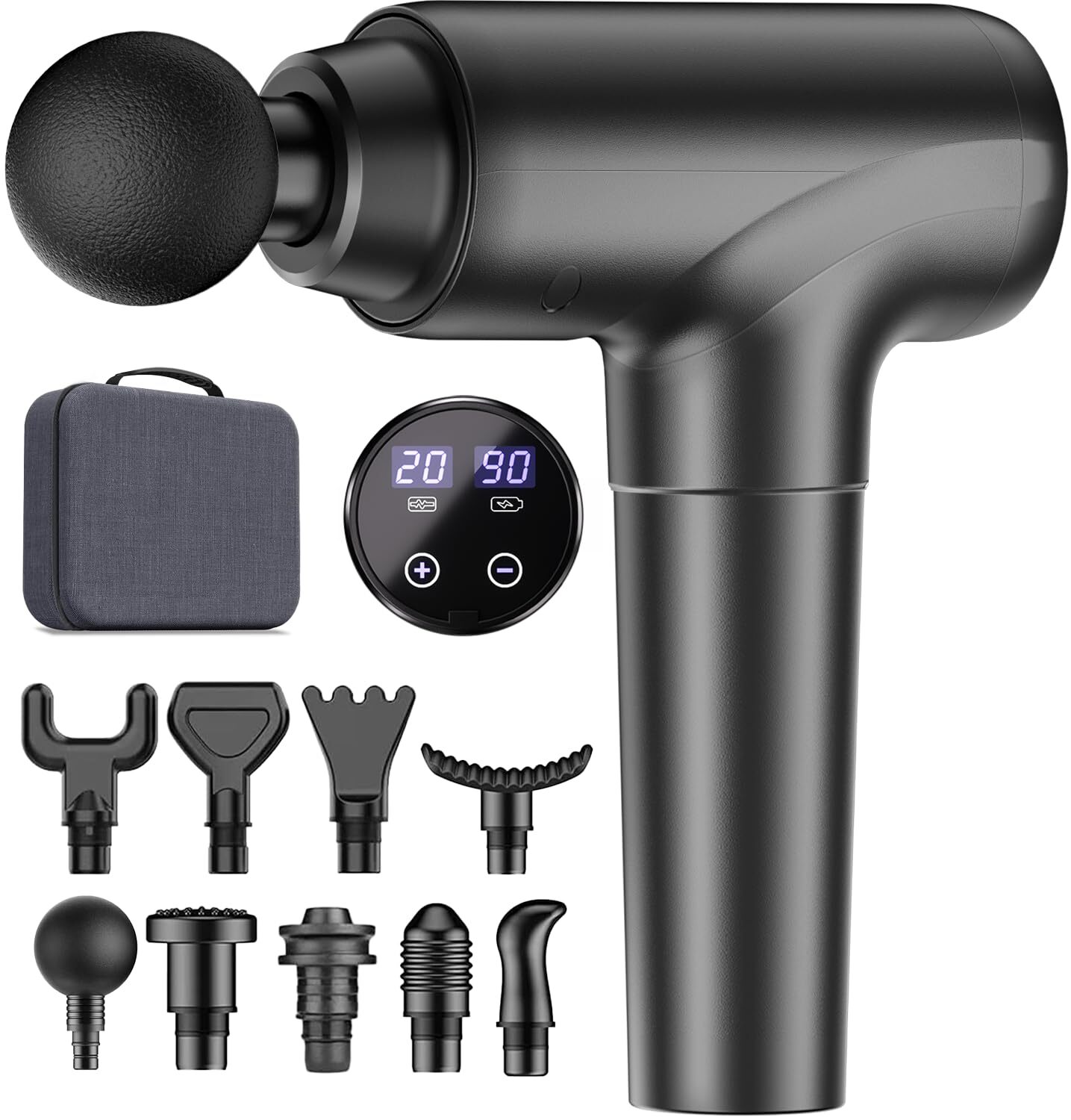 cotsoco Massage Gun Muscle Massage Gun Deep Tissue Back Massager for Pain Rel…