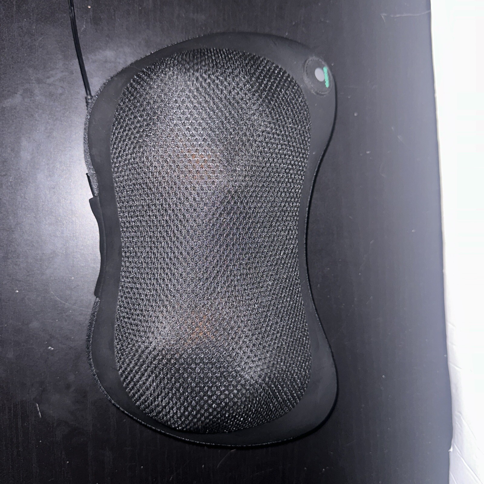 FlexWorks Shiatsu Pillow Massager with Heat, Deep Kneading Cushion