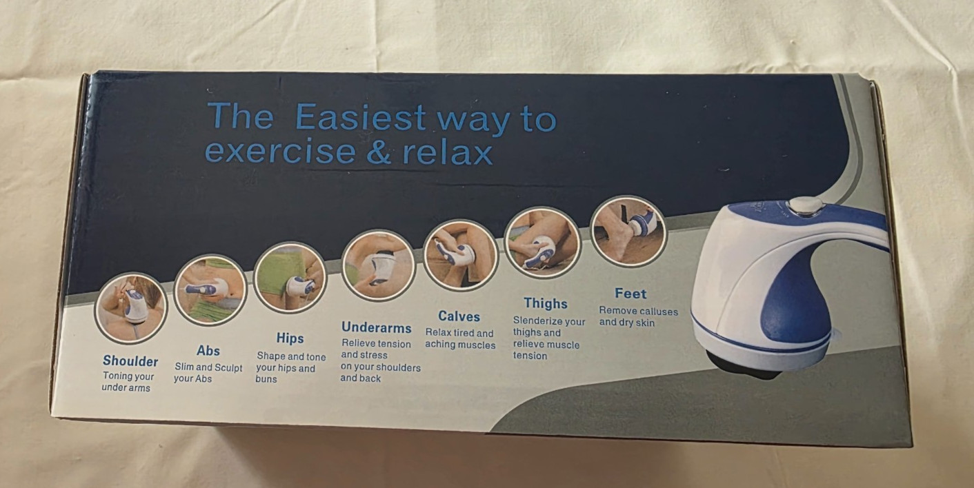 Relax & Spin Tone (The Easiest way to exercise and relax) NEW IN BOX