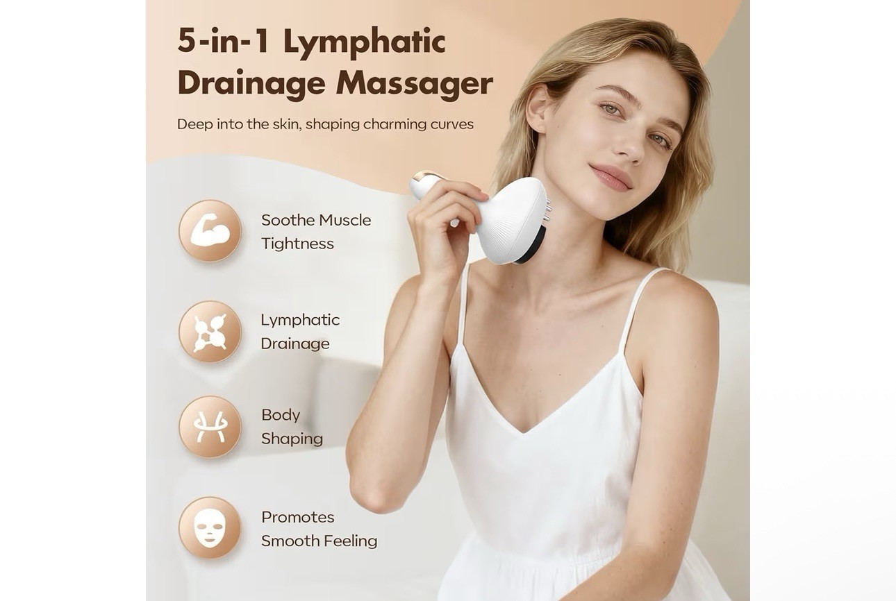 Lymphatic Drainage Massager & Anti Cellulite Massage Tool, Smart Cupping Massage