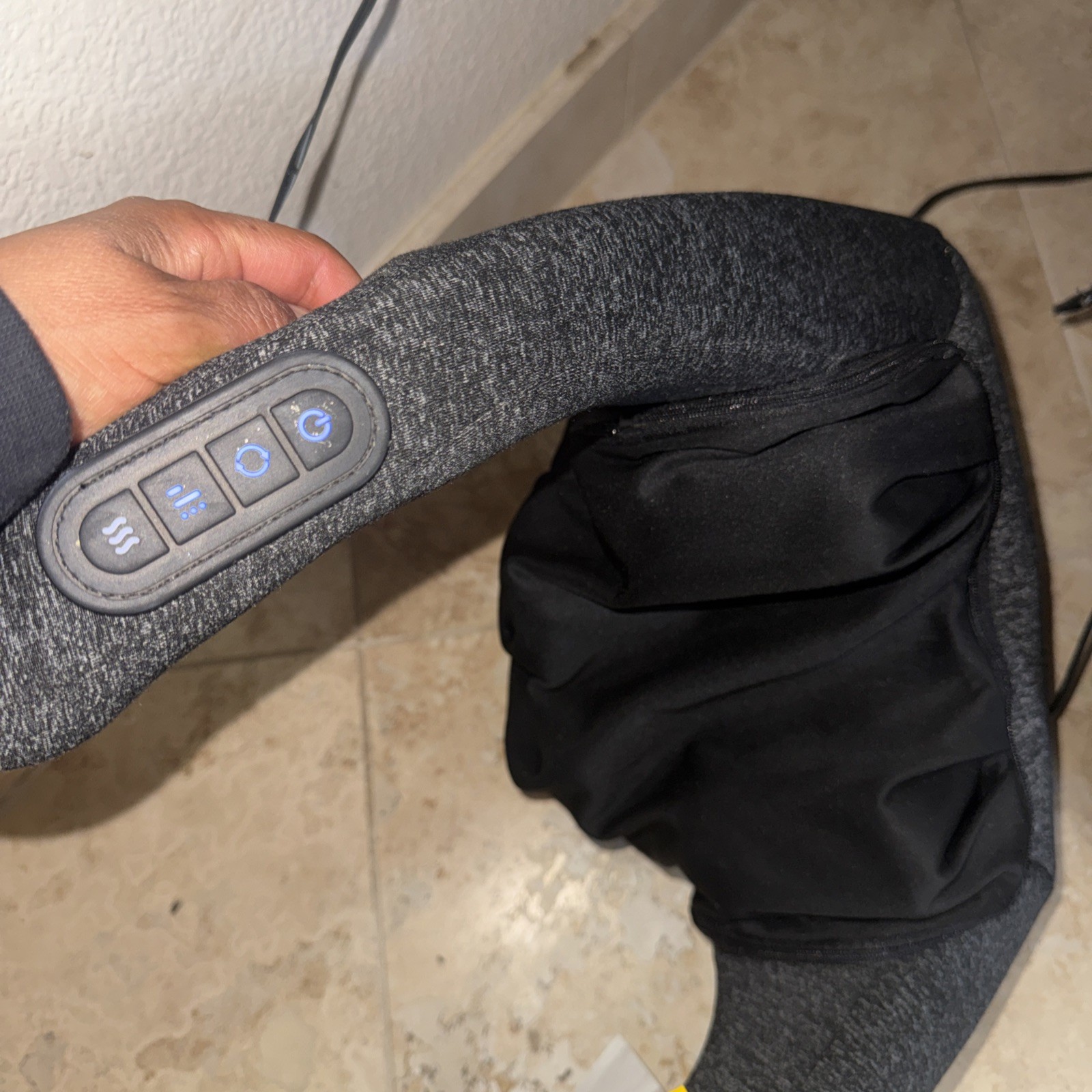 Homedics Cordless Shiatsu Neck & Shoulder Massager With Soothing Heat, NMS-730H